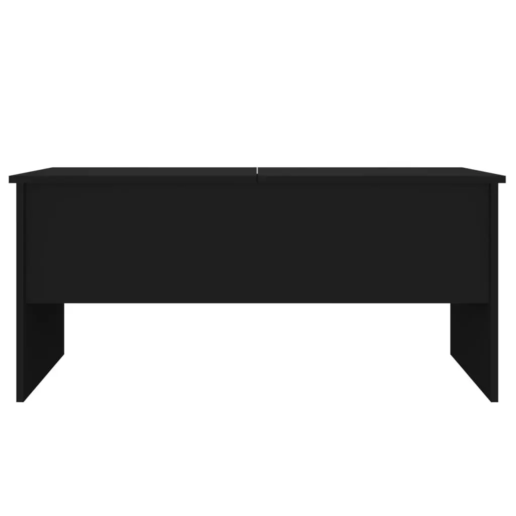 Coffee Table Black 102x50.5x46.5 cm Engineered Wood 809720