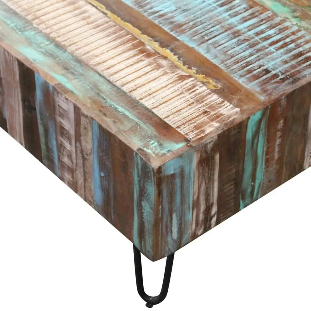 Coffee Table Solid Reclaimed Wood 100x50x38 cm 243455