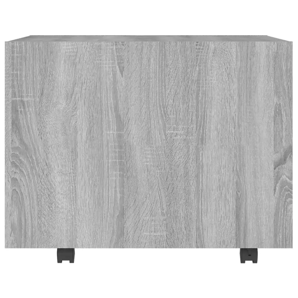 Coffee Table Grey Sonoma 55x55x40 cm Engineered Wood 816938