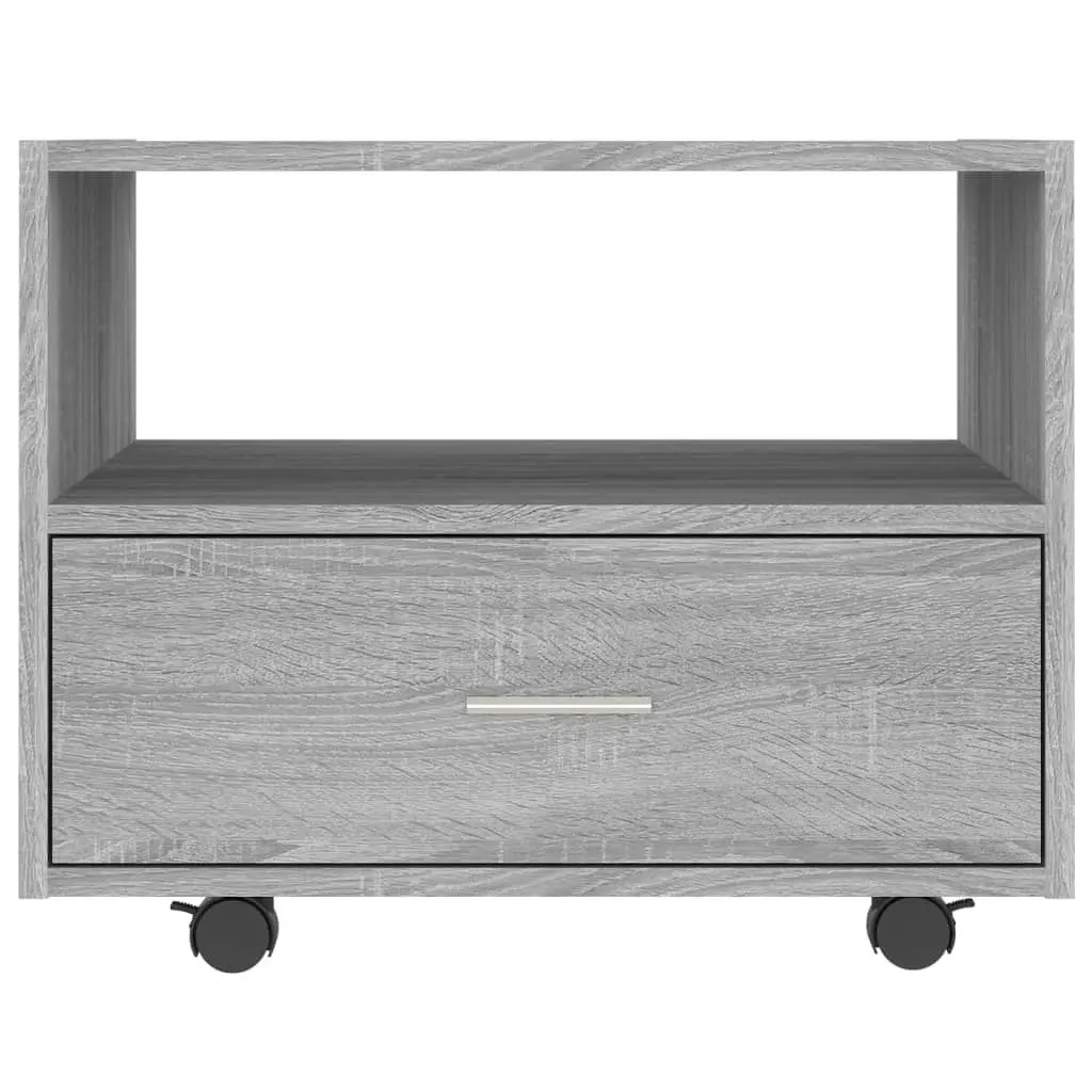 Coffee Table Grey Sonoma 55x55x40 cm Engineered Wood 816938