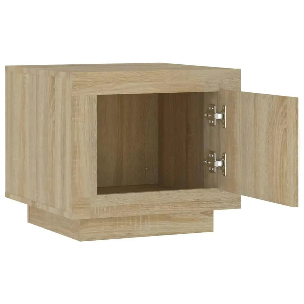 Coffee Table Sonoma Oak 51x50x45 cm Engineered Wood 811802