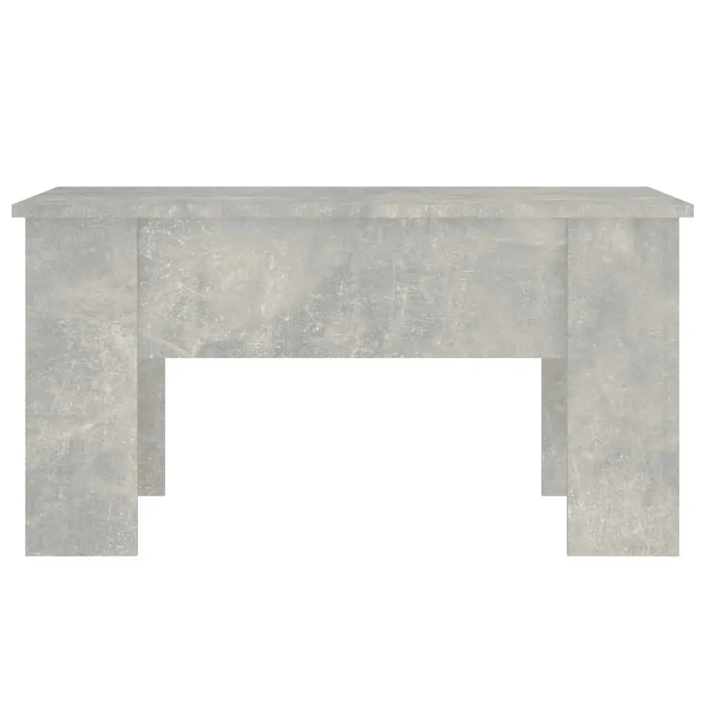 Coffee Table Concrete Grey 79x49x41 cm Engineered Wood 809696