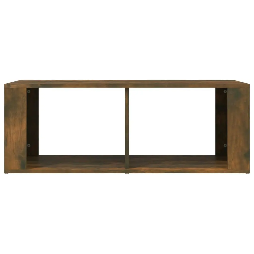 Coffee Table Smoked Oak 100x50x36 cm Engineered Wood 816525