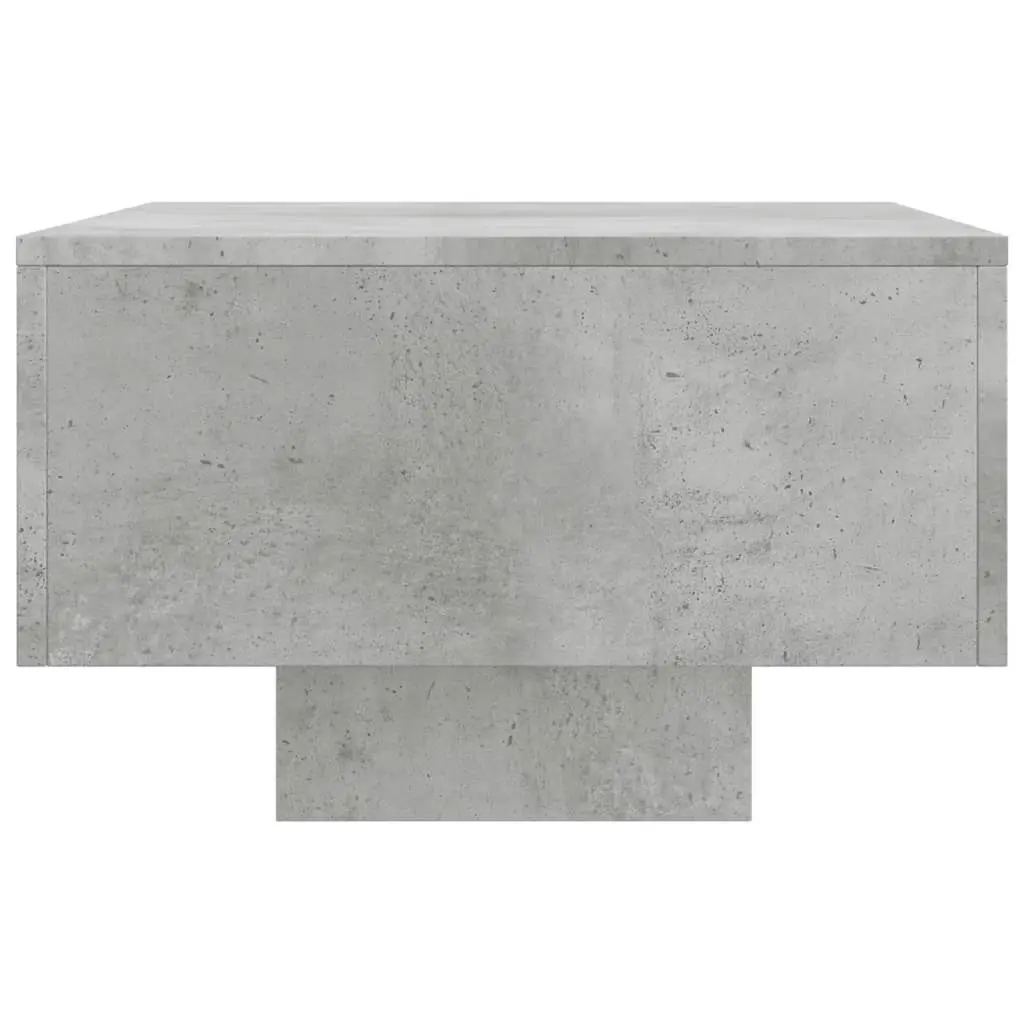 Coffee Table Concrete Grey 100x49.5x31 cm Engineered Wood 833891