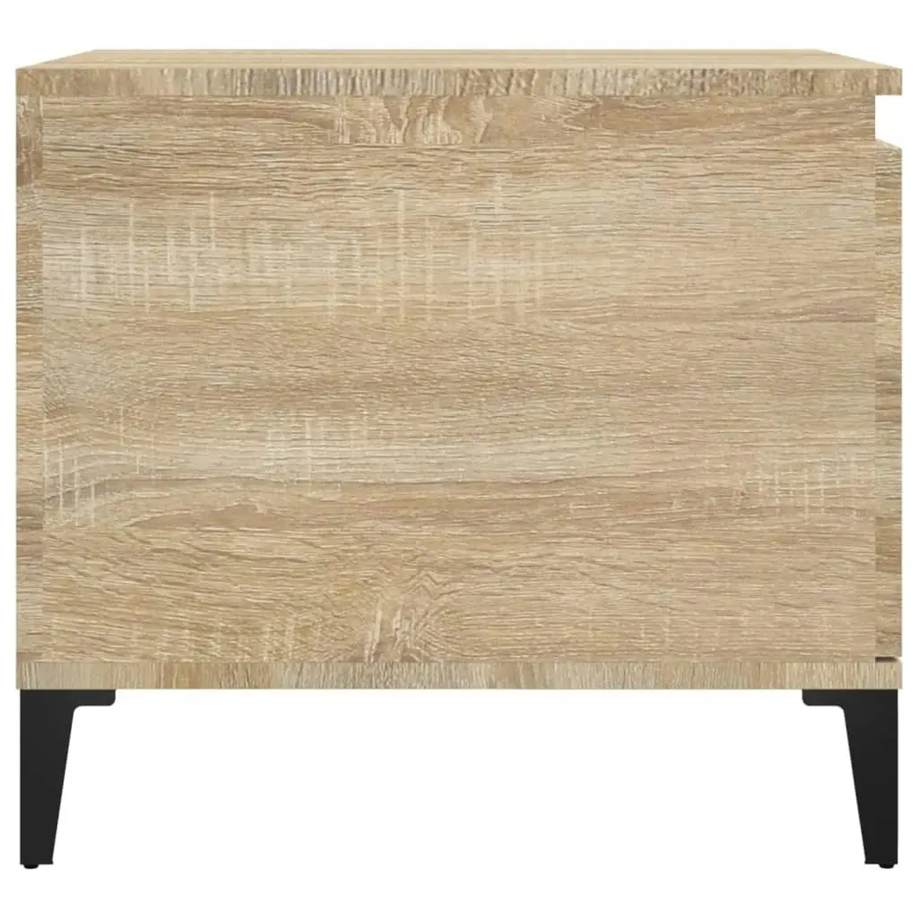 Coffee Table Sonoma Oak 100x50x45 cm Engineered Wood 821135