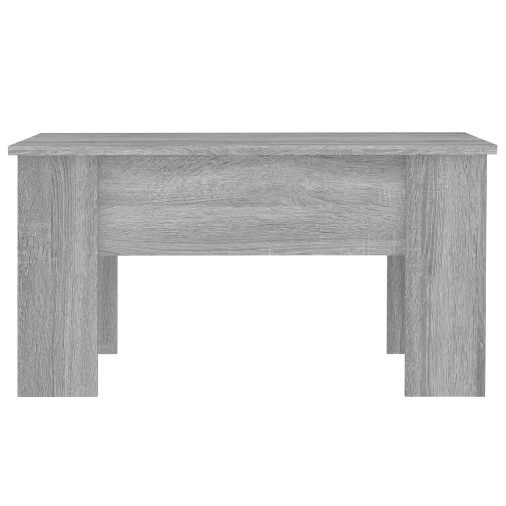 Coffee Table Grey Sonoma 79x49x41 cm Engineered Wood 819282