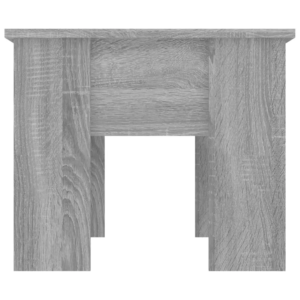 Coffee Table Grey Sonoma 79x49x41 cm Engineered Wood 819282