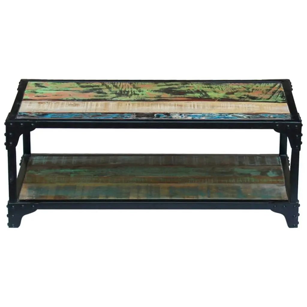 Coffee Table Solid Reclaimed Wood 243272