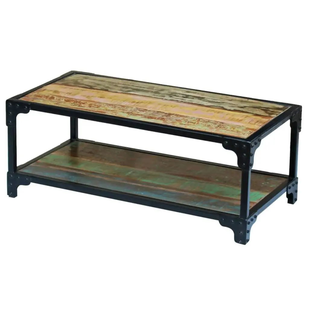 Coffee Table Solid Reclaimed Wood 243272