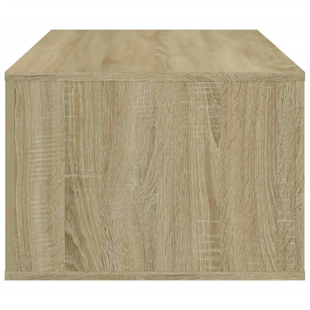 Coffee Table Sonoma Oak 100x50.5x35 cm Engineered Wood 816539