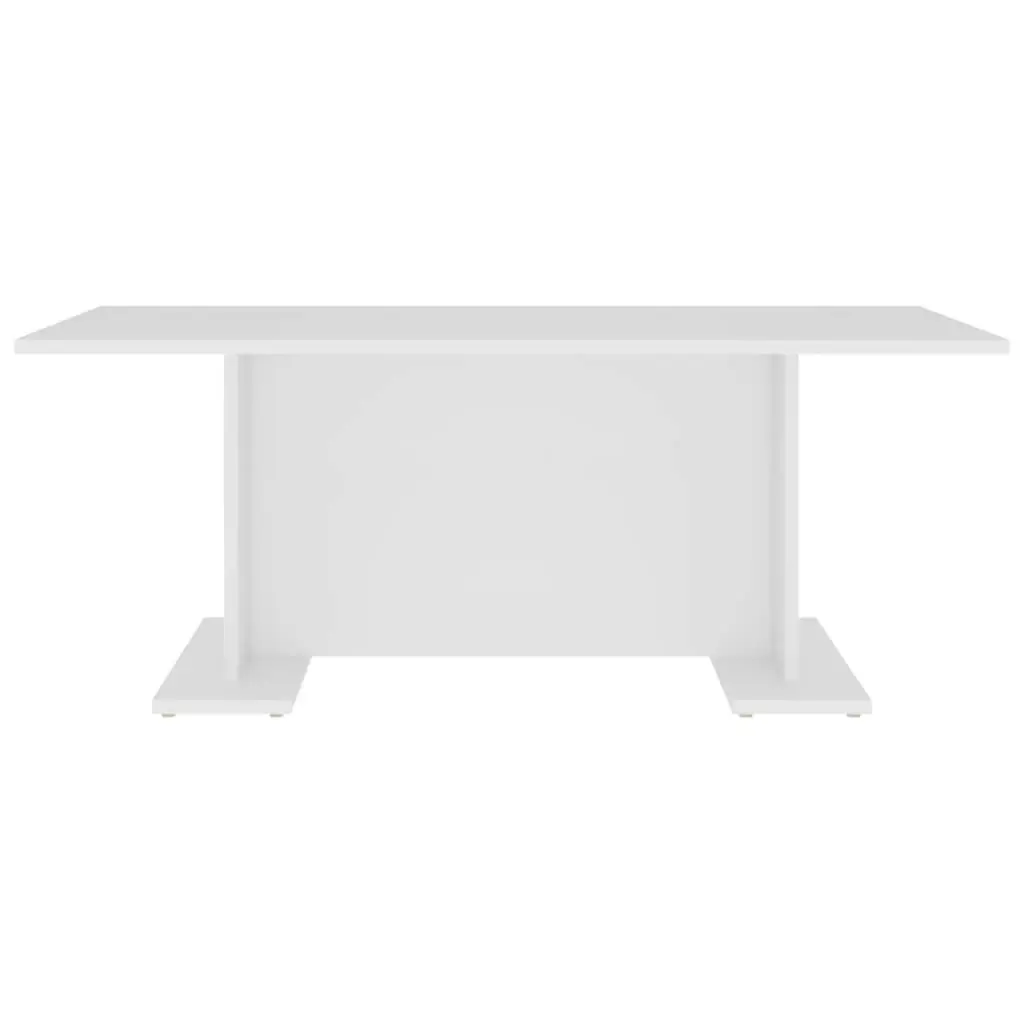 Coffee Table White 103.5x60x40 cm Engineered Wood 806840