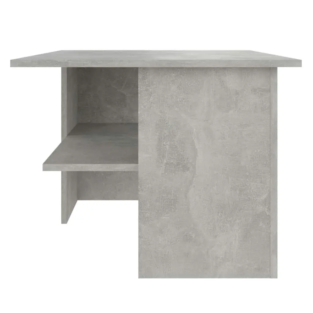 Coffee Table Concrete Grey 90x60x46.5 cm Engineered Wood 806853