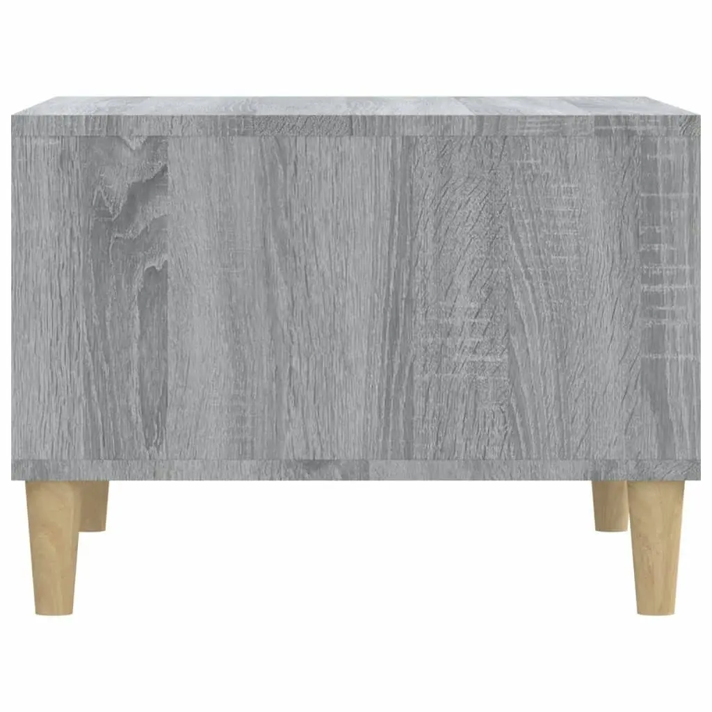 Coffee Table Grey Sonoma 60x50x36.5 cm Engineered Wood 821034