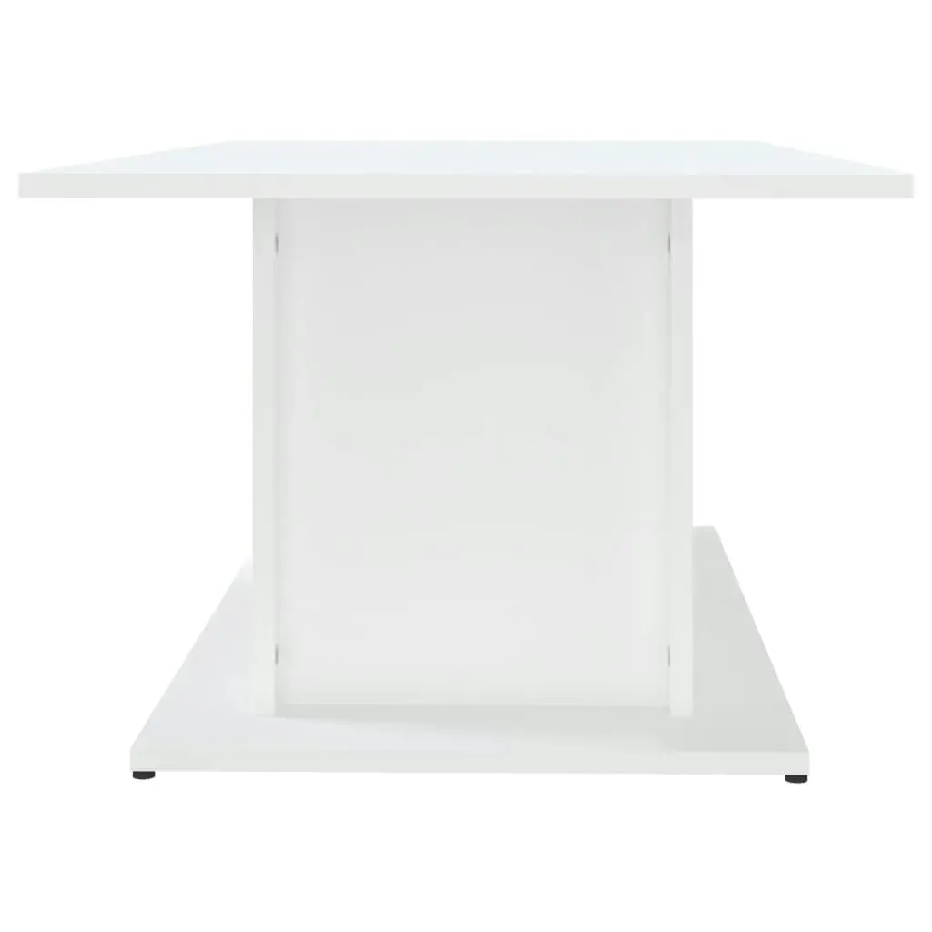 Coffee Table White 102x55.5x40 cm Engineered Wood 810307