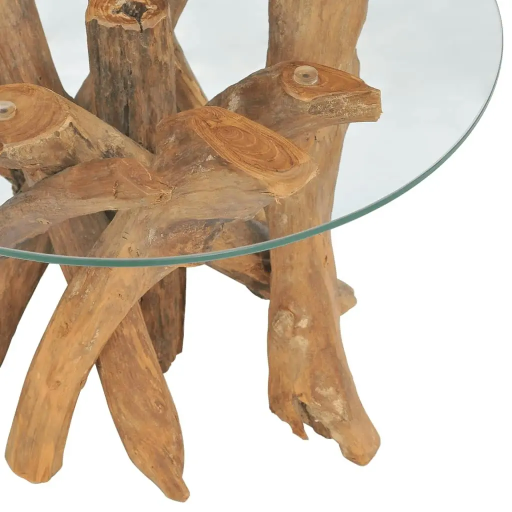 Coffee Table Solid Teak 60 cm 243473