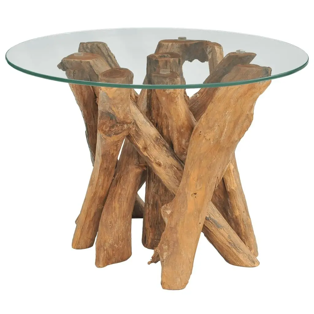 Coffee Table Solid Teak 60 cm 243473