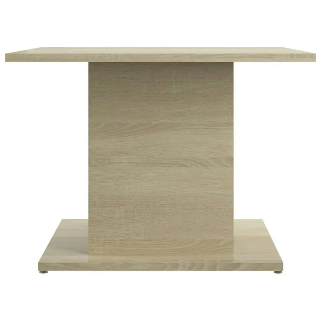 Coffee Table Sonoma Oak 55.5x55.5x40 cm Engineered Wood 810319