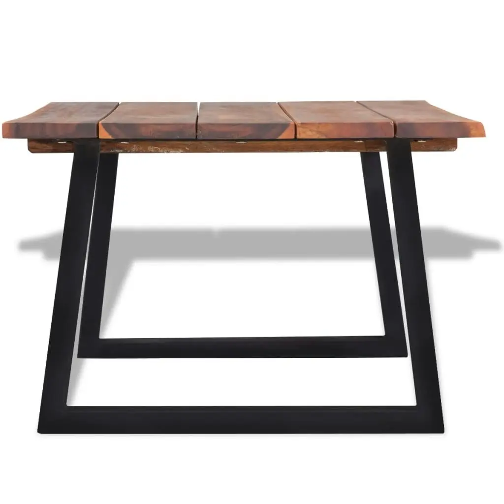 Coffee Table Solid Acacia Wood 110x60x40 cm 244996