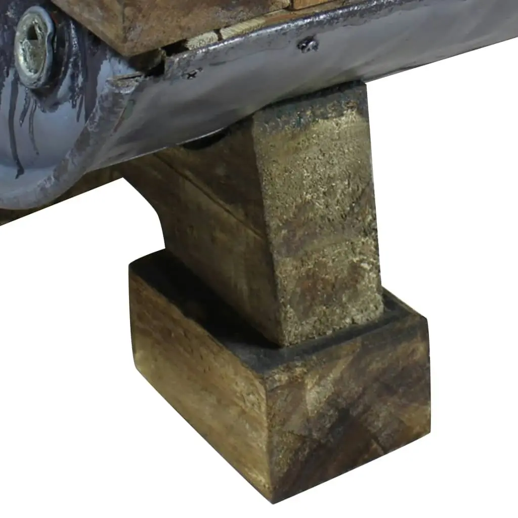 Coffee Table Solid Reclaimed Wood 90x50x35 cm 244500