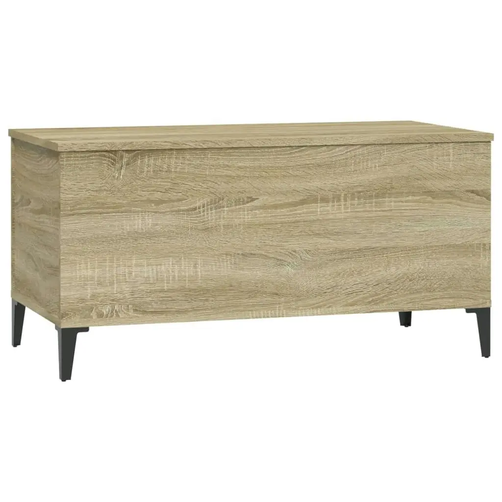 Coffee Table Sonoma Oak 90x44.5x45 cm Engineered Wood 819591