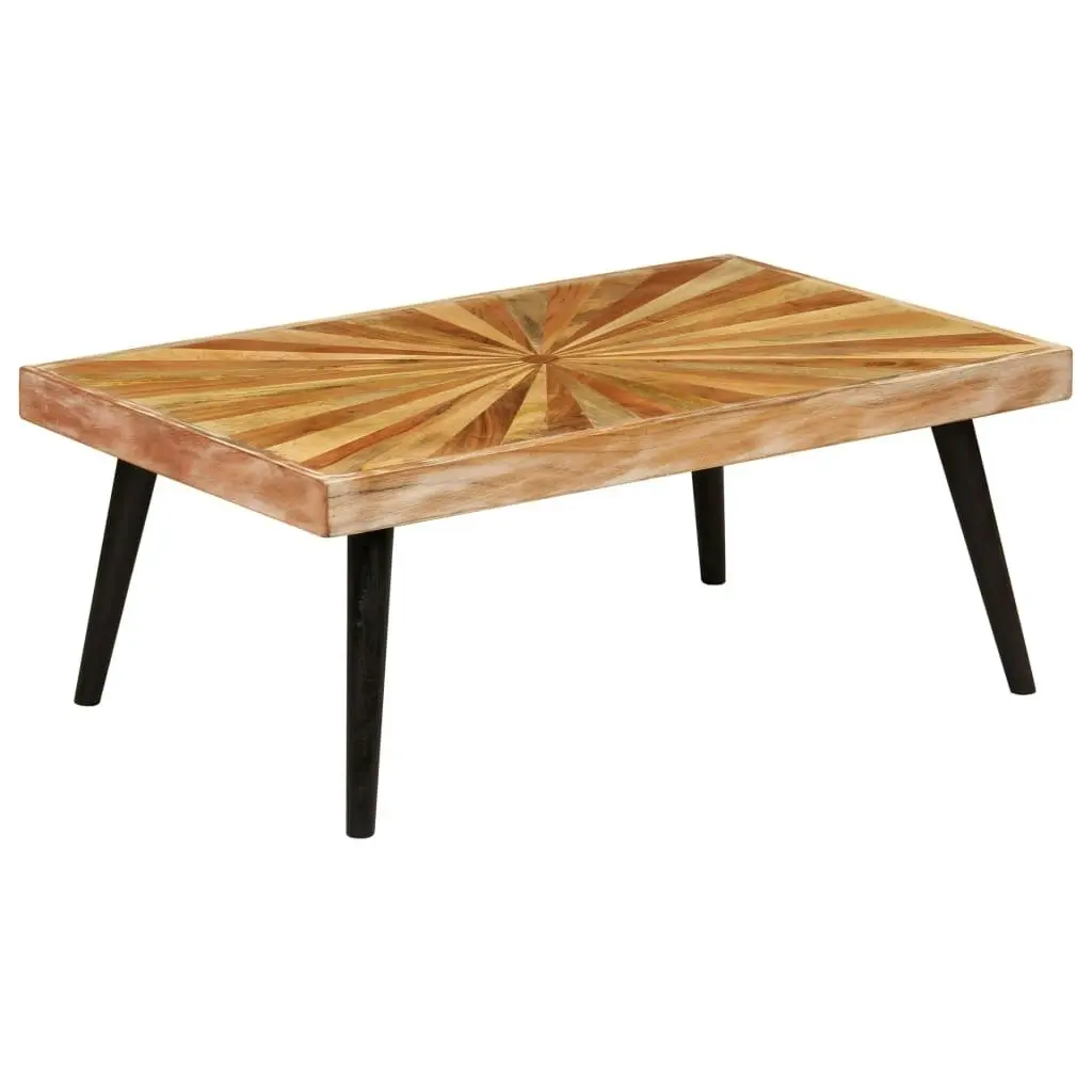 Coffee Table Solid Wood Mango 90x55x36 cm 246163