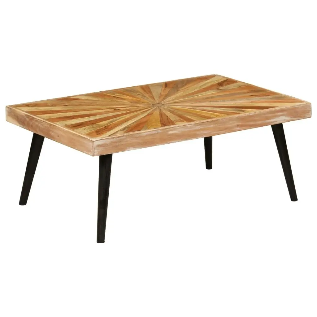 Coffee Table Solid Wood Mango 90x55x36 cm 246163