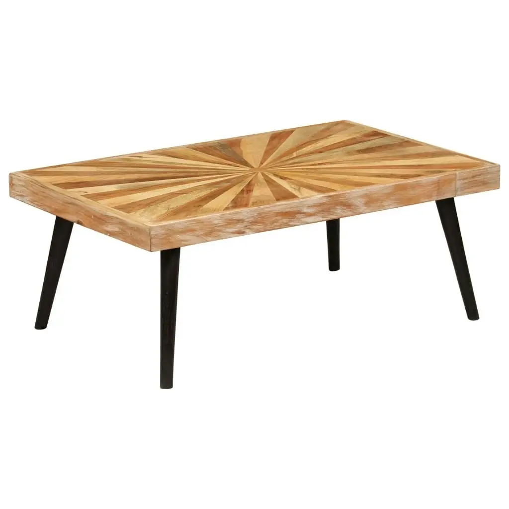 Coffee Table Solid Wood Mango 90x55x36 cm 246163