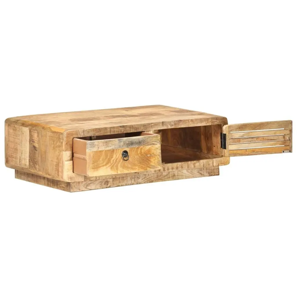 Coffee Table 90x60x29 cm Rough Mango Wood 320458