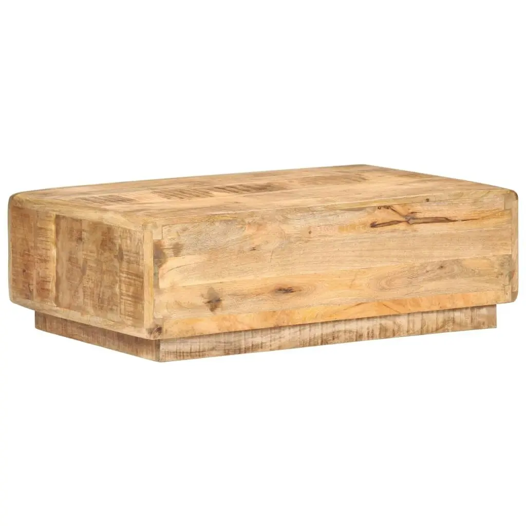 Coffee Table 90x60x29 cm Rough Mango Wood 320458