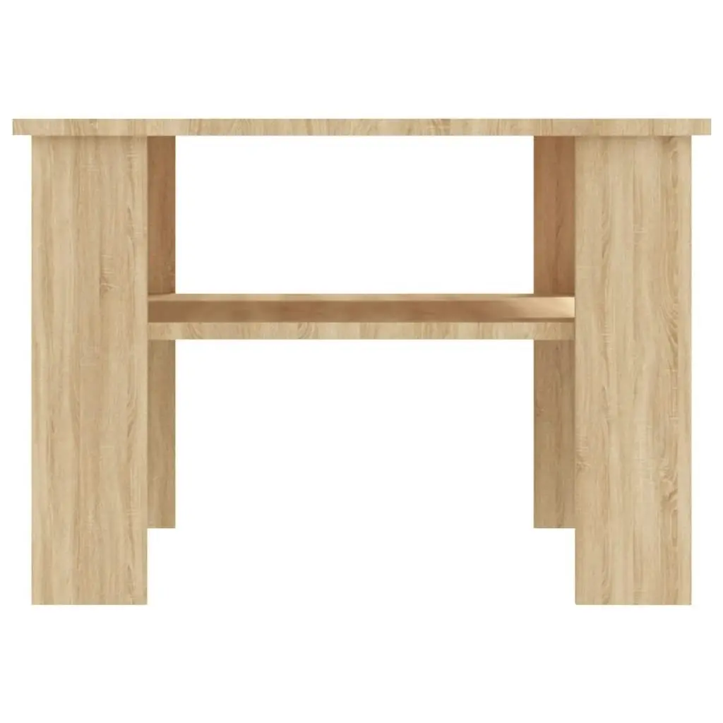 Coffee Table Sonoma Oak 60x60x42 cm Engineered Wood 800210