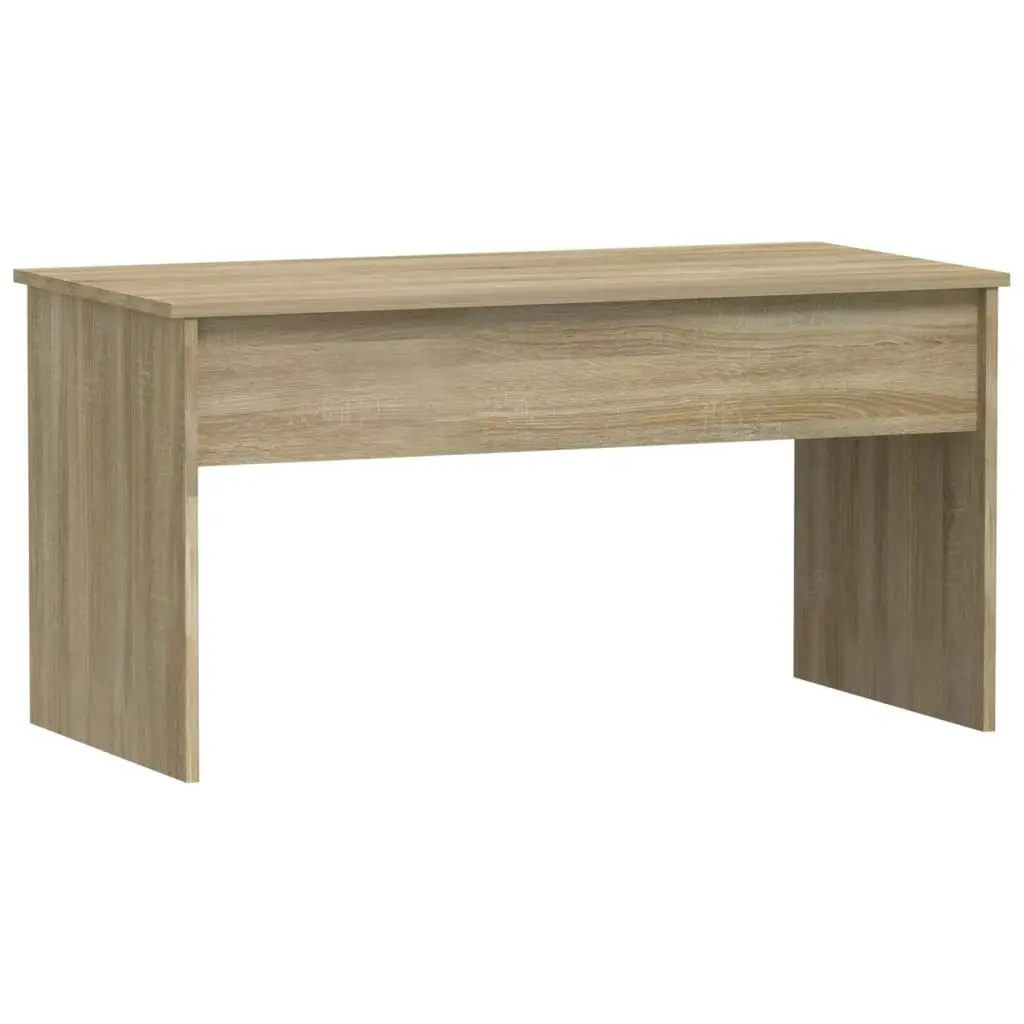 Coffee Table Sonoma Oak 102x50.5x52.5 cm Engineered Wood 809632