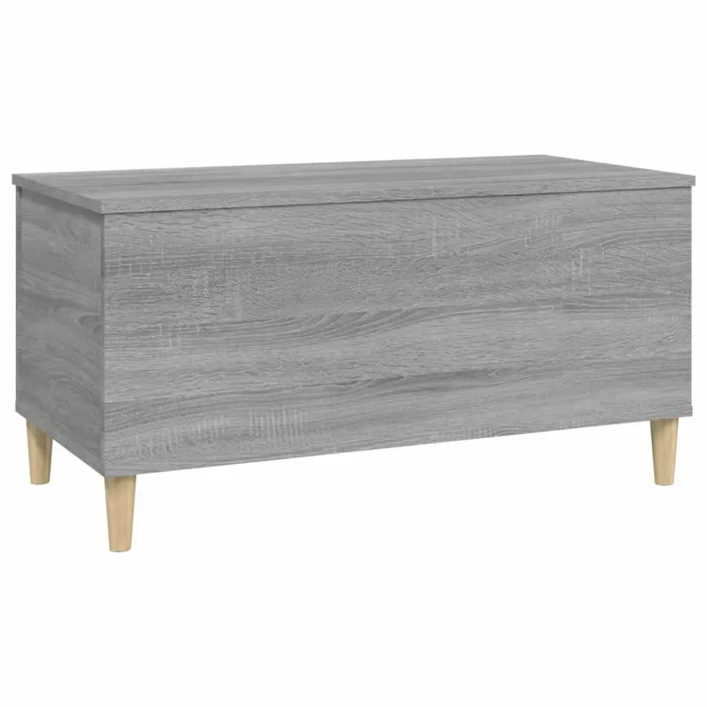 Coffee Table Grey Sonoma 90x44.5x45 cm Engineered Wood 819586