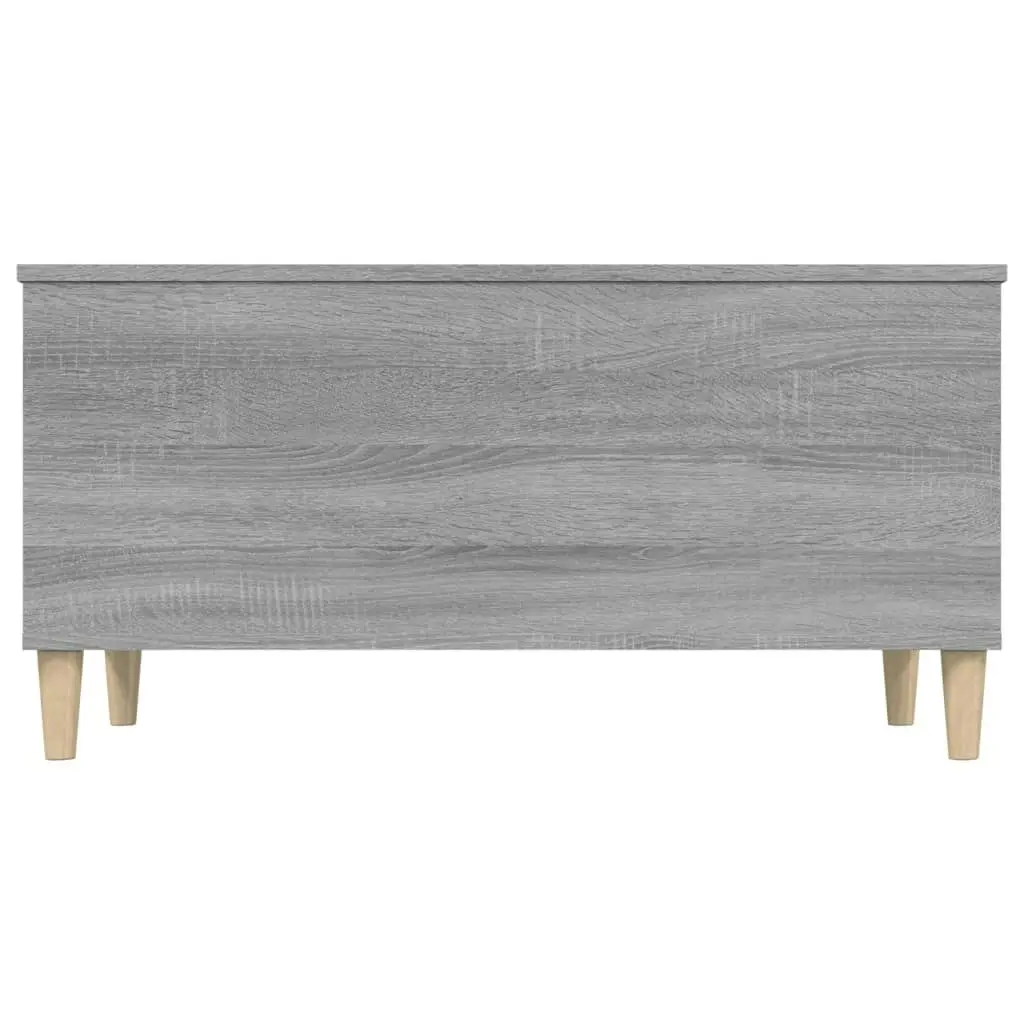 Coffee Table Grey Sonoma 90x44.5x45 cm Engineered Wood 819586