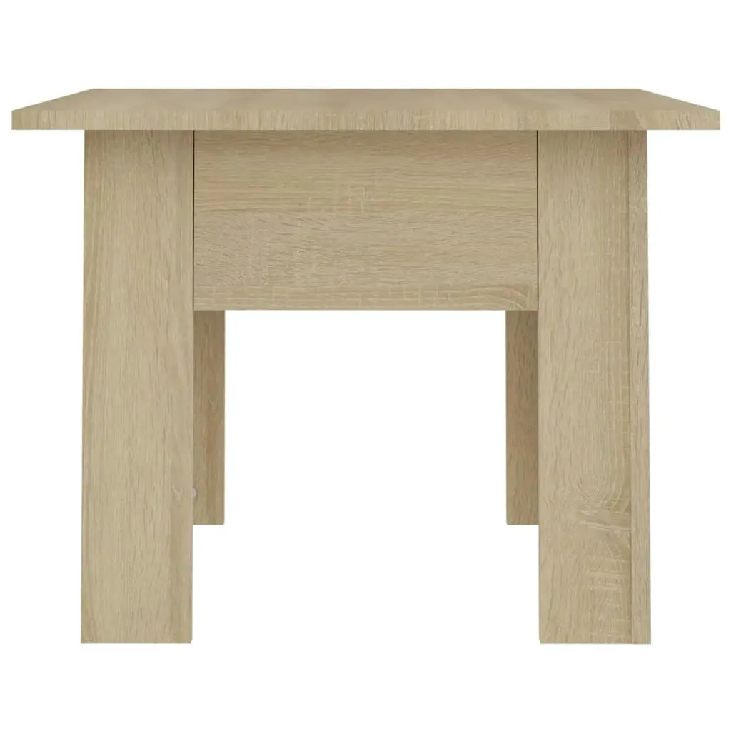 Coffee Table Sonoma Oak 55x55x42 cm Engineered Wood 810238