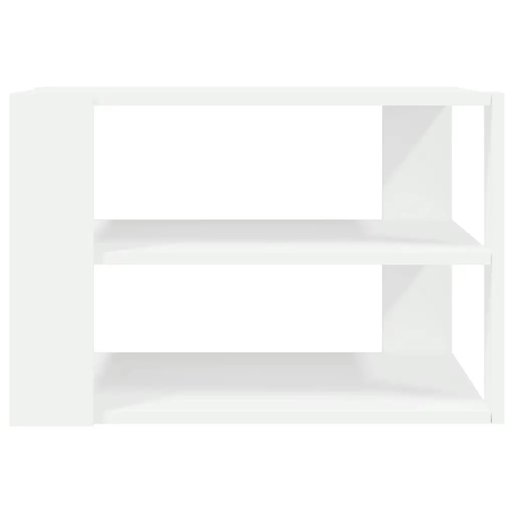 Coffee Table White 59.5x59.5x40 cm Engineered Wood 834245