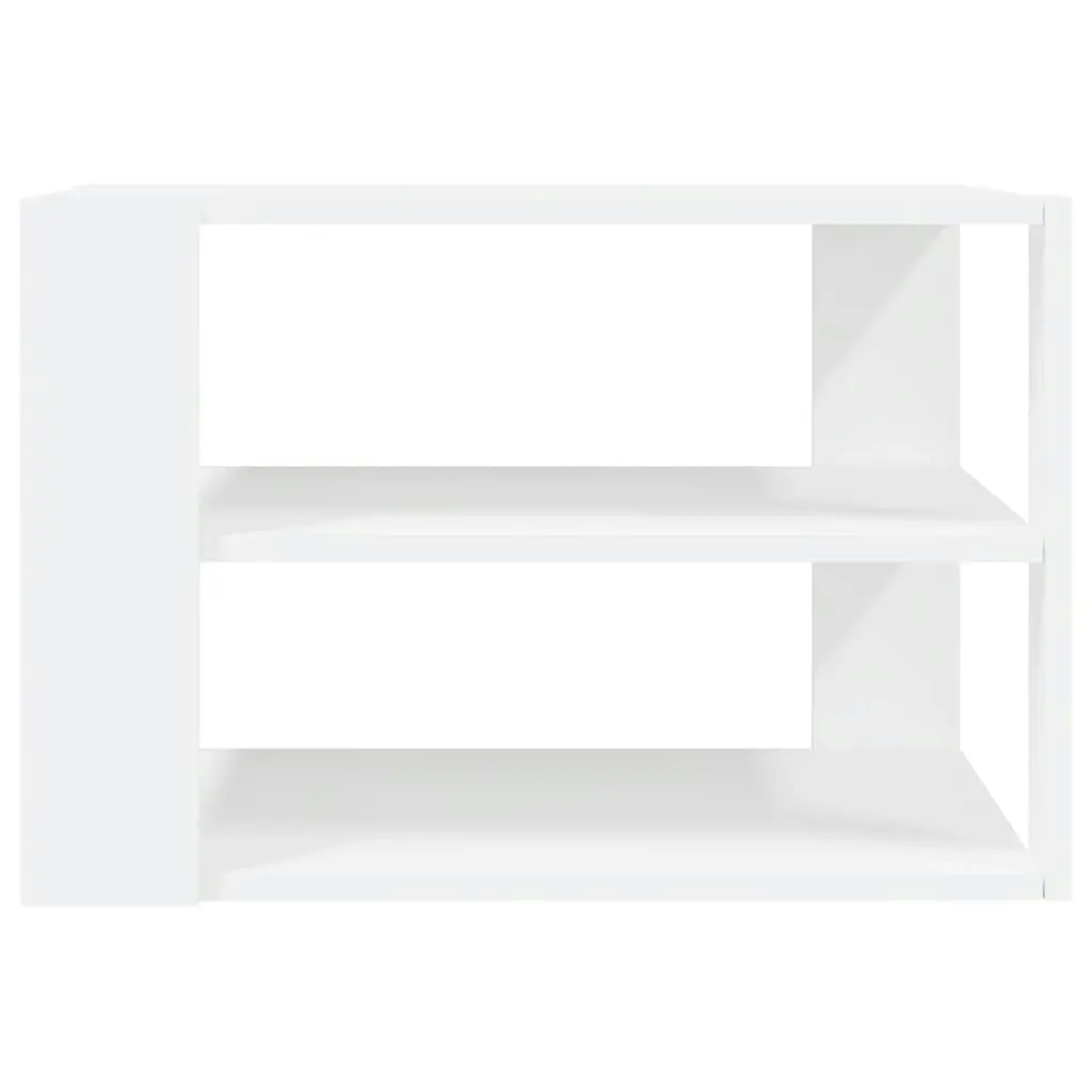 Coffee Table White 59.5x59.5x40 cm Engineered Wood 834245