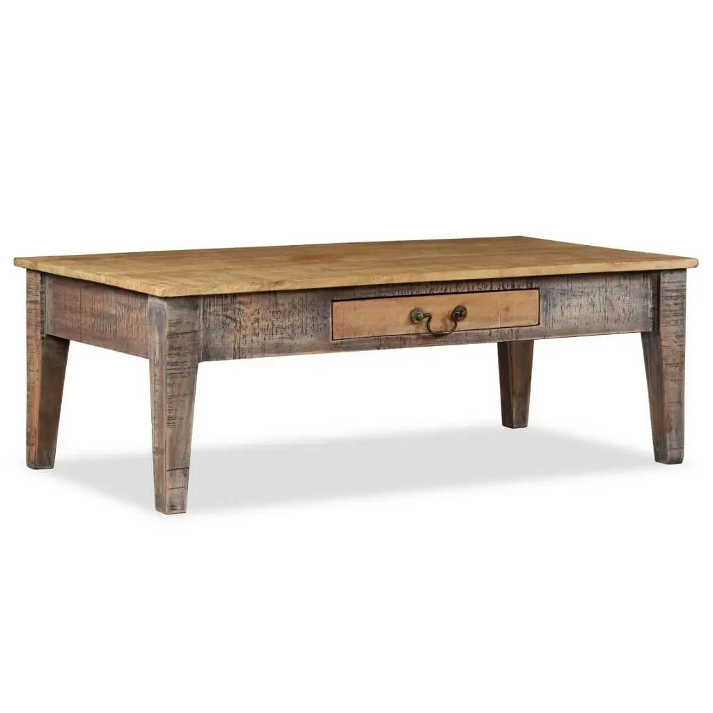 Coffee Table Solid Wood Vintage 118x60x40 cm 244968