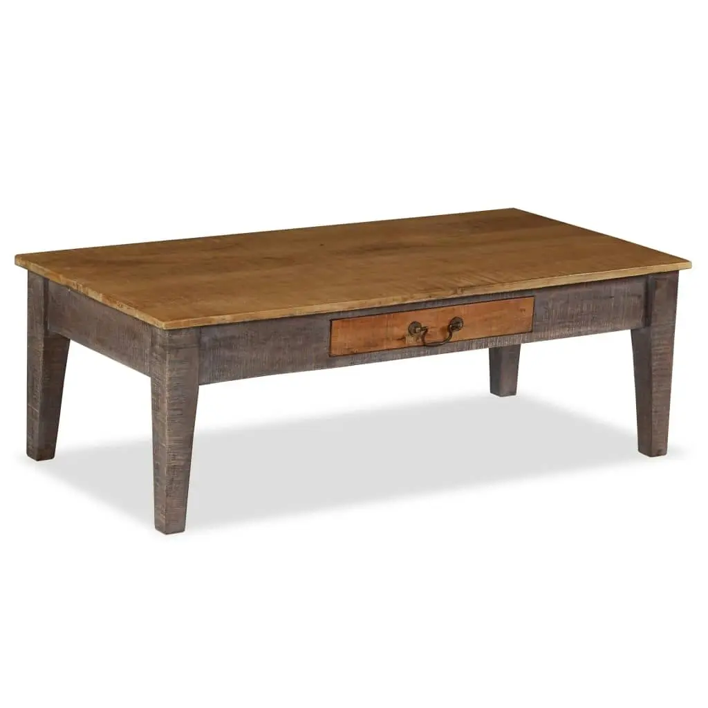 Coffee Table Solid Wood Vintage 118x60x40 cm 244968