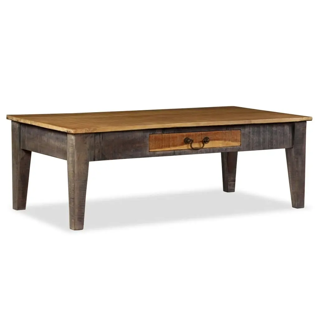 Coffee Table Solid Wood Vintage 118x60x40 cm 244968