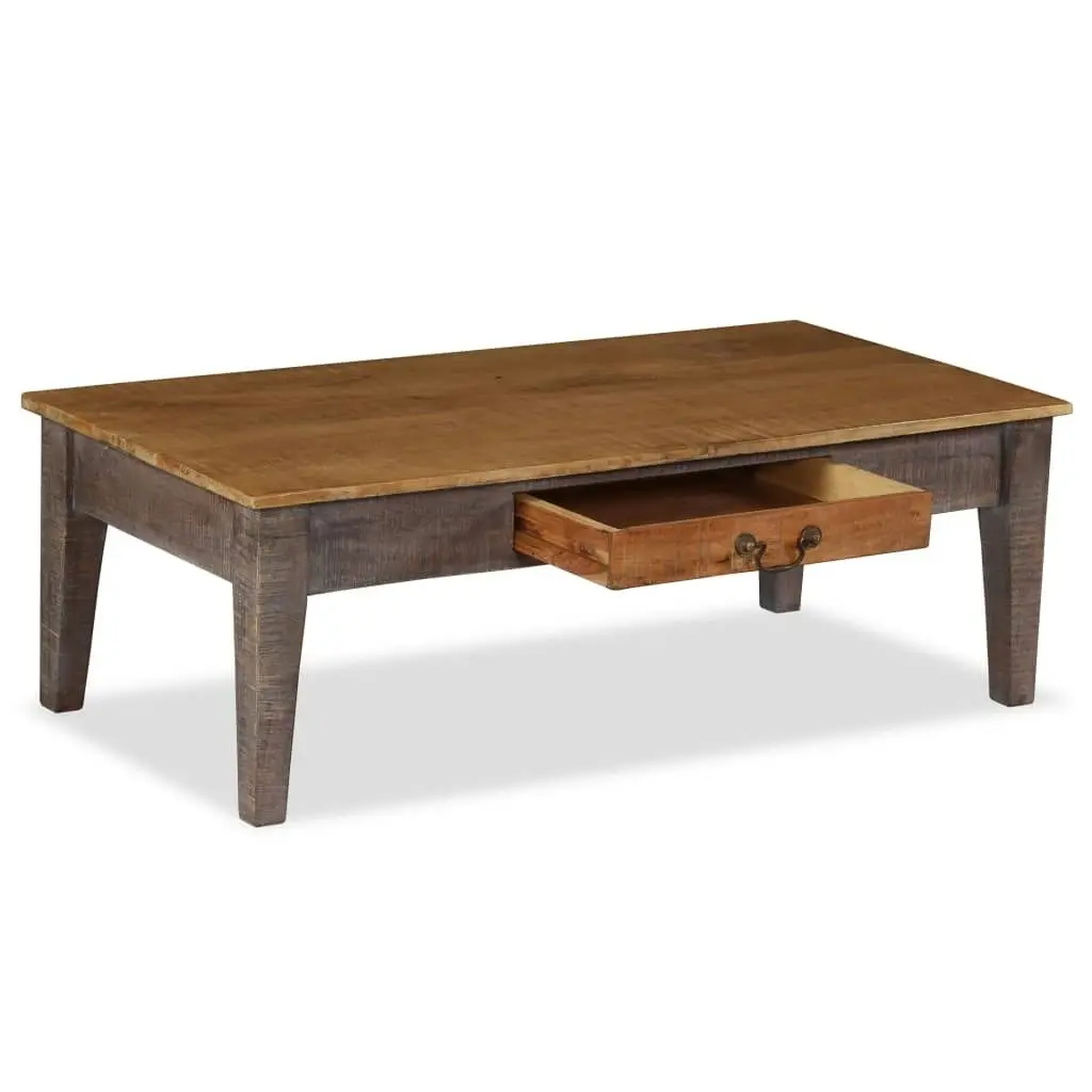 Coffee Table Solid Wood Vintage 118x60x40 cm 244968