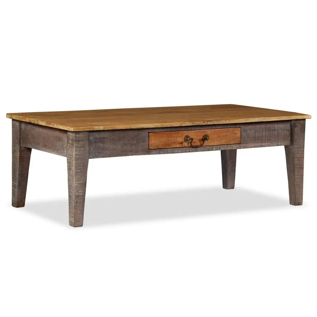 Coffee Table Solid Wood Vintage 118x60x40 cm 244968