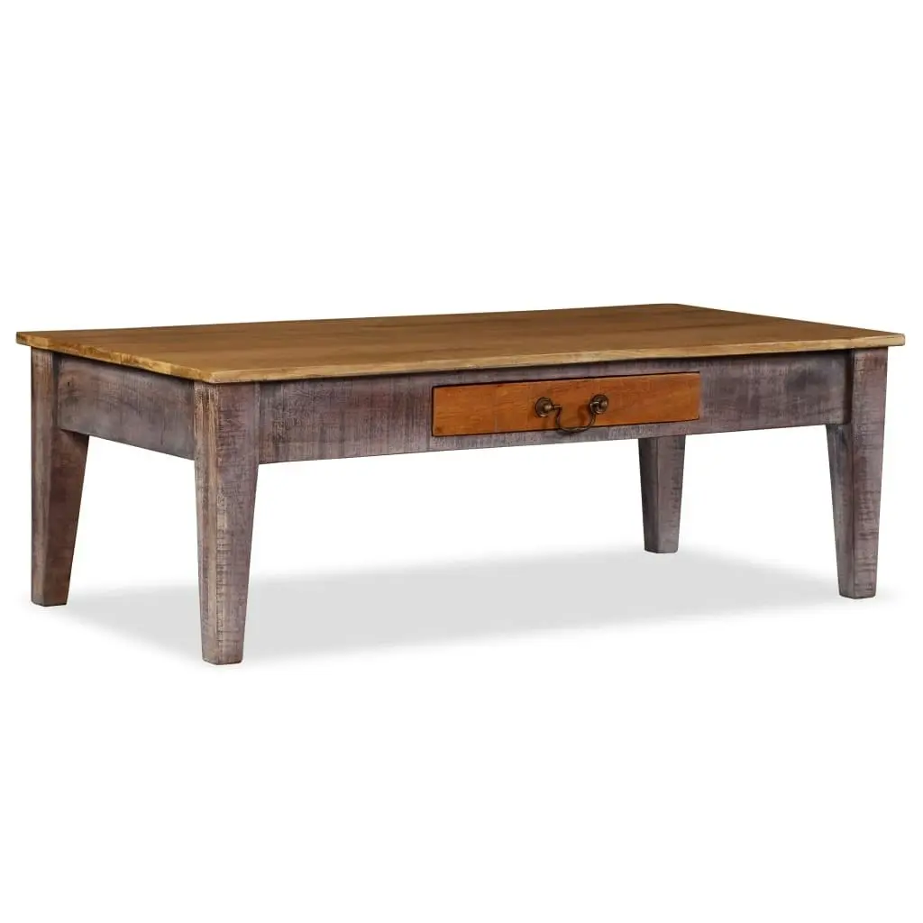 Coffee Table Solid Wood Vintage 118x60x40 cm 244968