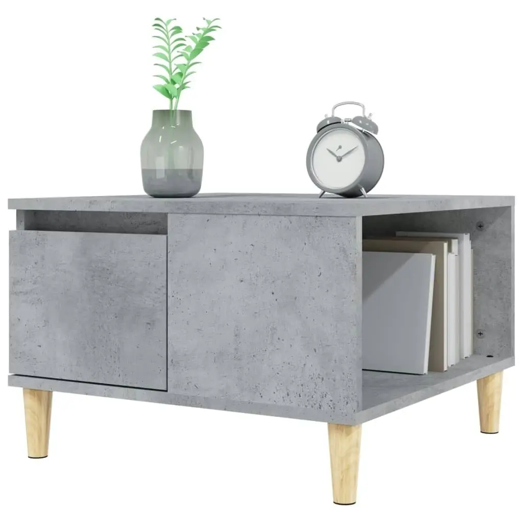 Coffee Table Grey Sonoma 55x55x36.5 cm Engineered Wood 821082