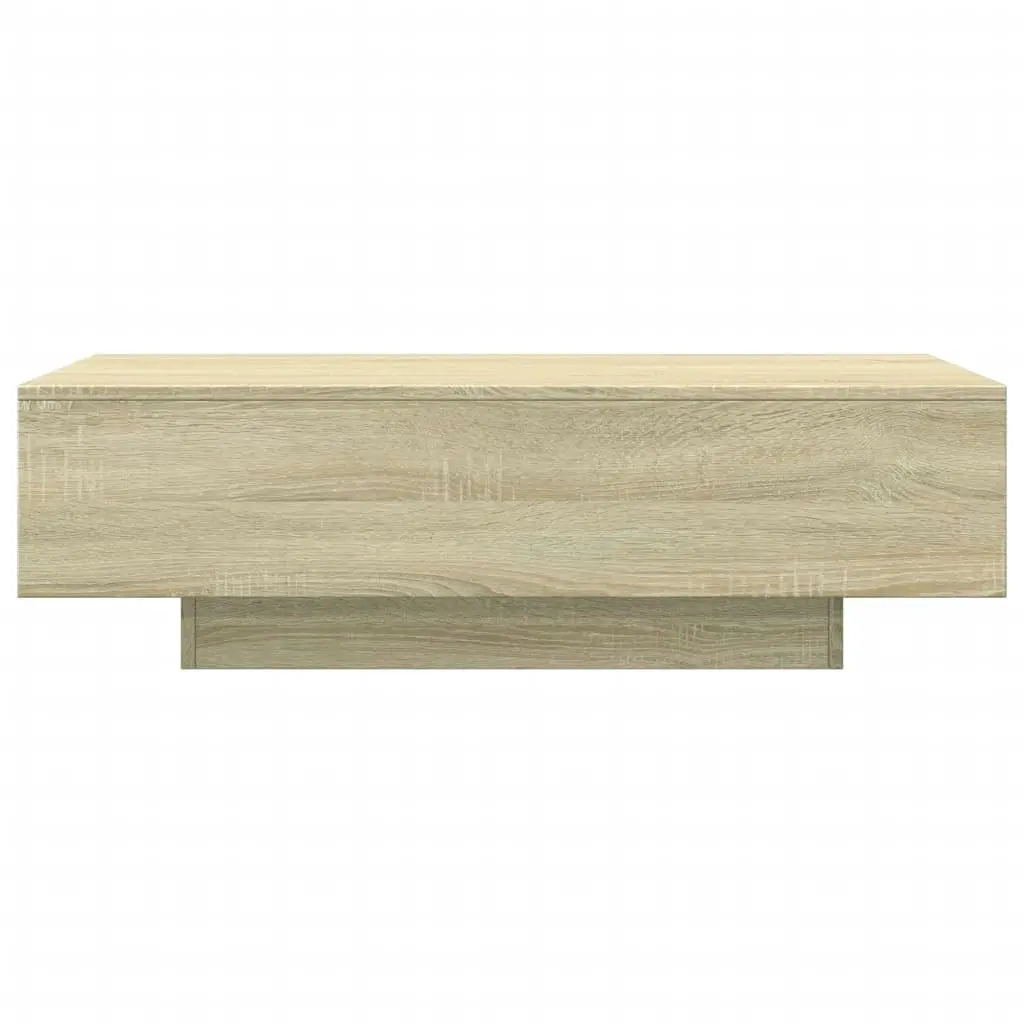 Coffee Table Sonoma Oak 100x49.5x31 cm Engineered Wood 834894