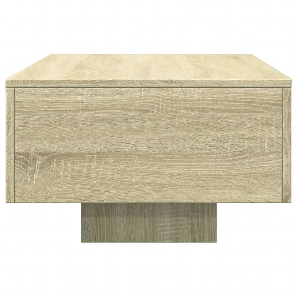 Coffee Table Sonoma Oak 100x49.5x31 cm Engineered Wood 834894