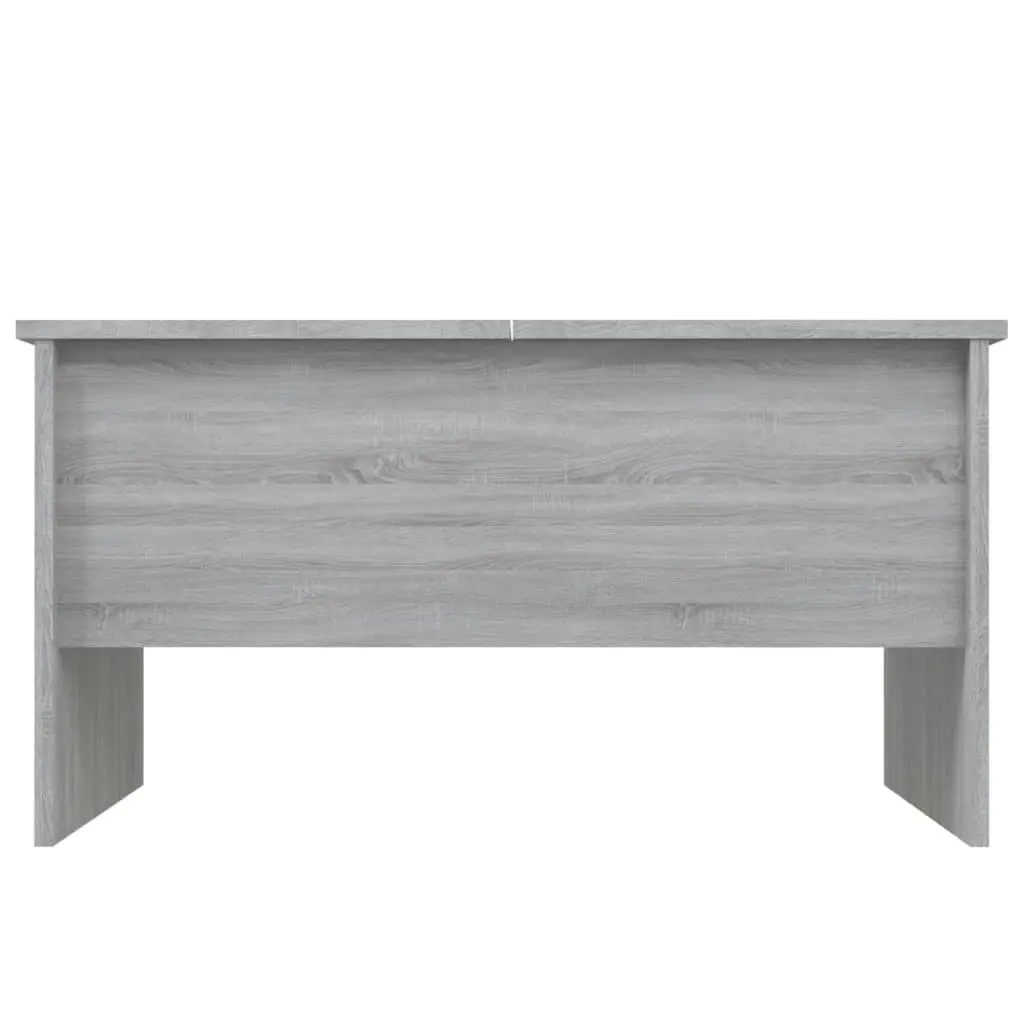 Coffee Table Grey Sonoma 80x50x42.5 cm Engineered Wood 819294