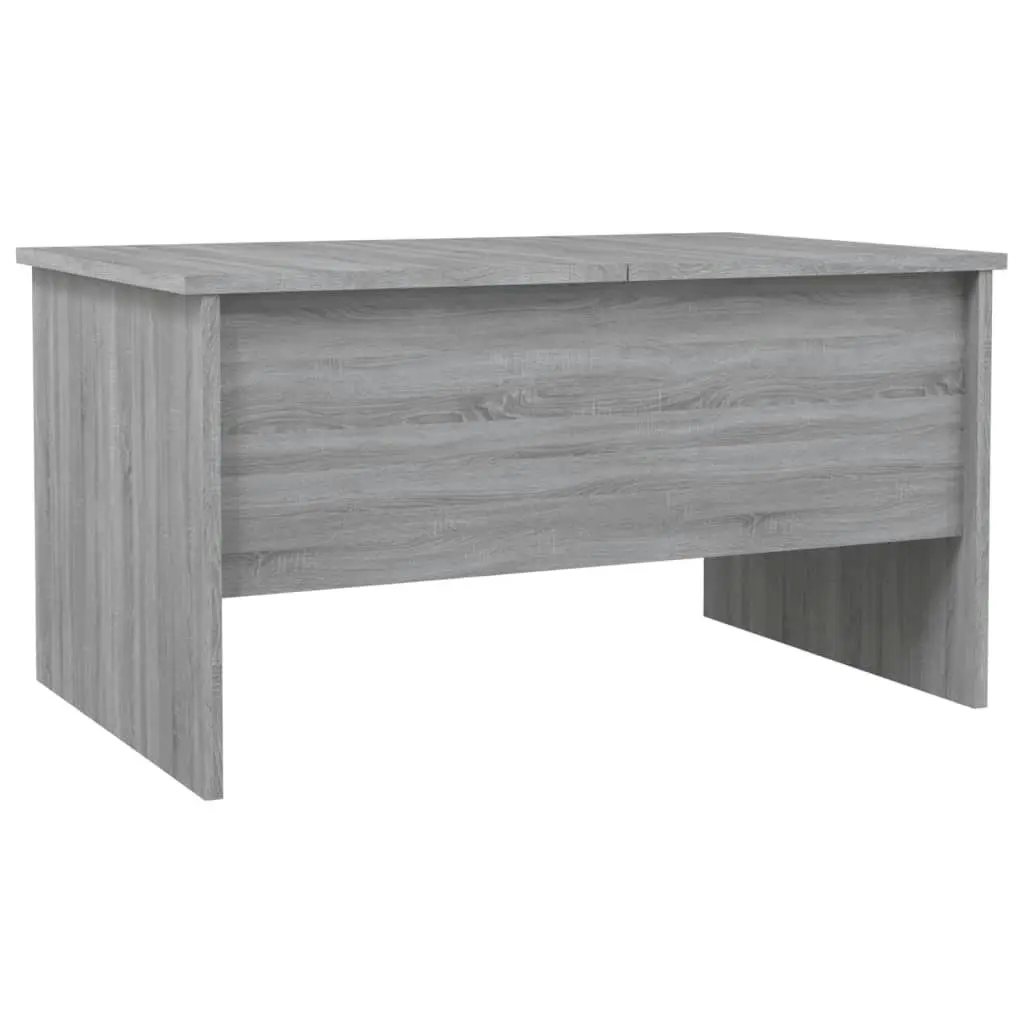 Coffee Table Grey Sonoma 80x50x42.5 cm Engineered Wood 819294