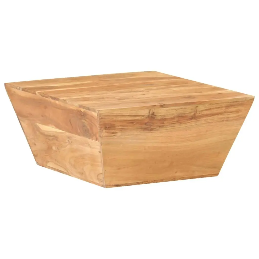 Coffee Table V-shape 66x66x30 cm Solid Acacia Wood 320388