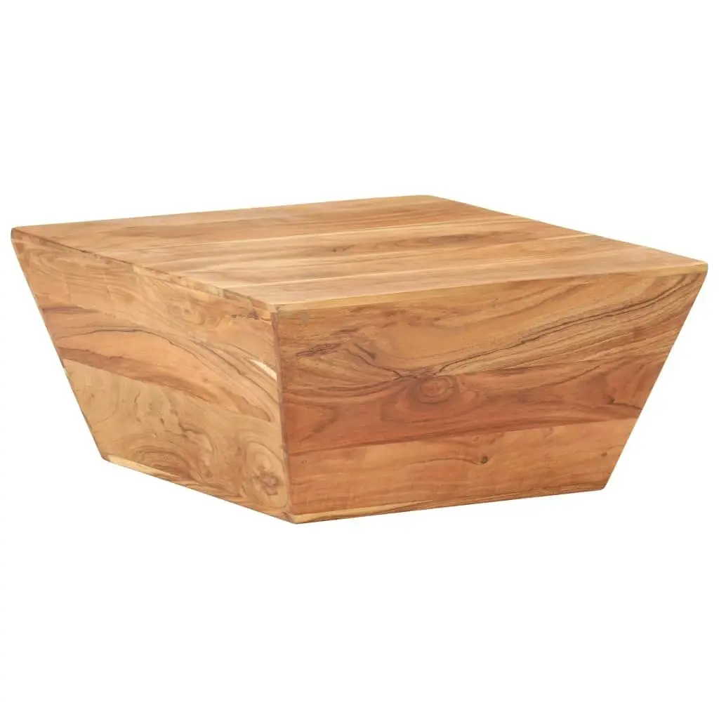 Coffee Table V-shape 66x66x30 cm Solid Acacia Wood 320388