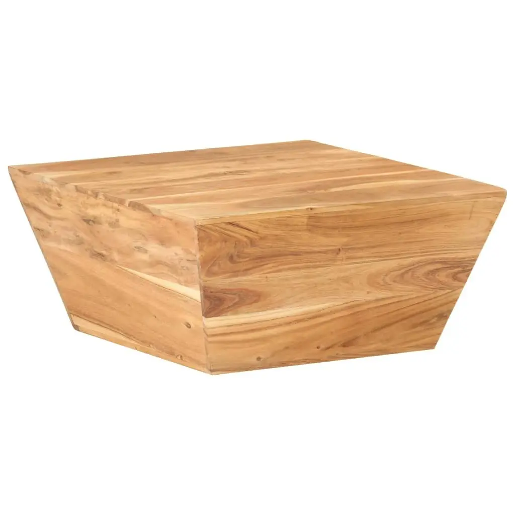 Coffee Table V-shape 66x66x30 cm Solid Acacia Wood 320388